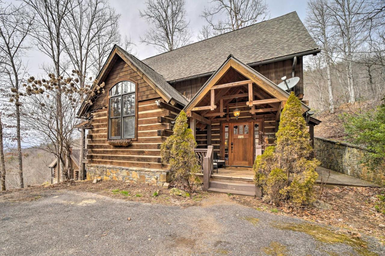 Luxury Cabin Rental In Franklin With Private Hot Tub Εξωτερικό φωτογραφία